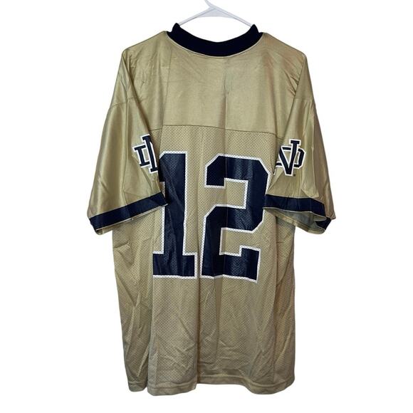 Vintage Y2K Adidas Team Notre Dame Football Jersey #12 Fighting Irish Size XL - Picture 2 of 9